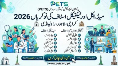Pakistan Education Testing Service (PETS) Jobs