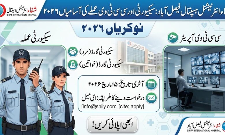 Shifa International Hospital Faisalabad Jobs