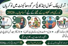 APS Sargodha Cantt Jobs 2026