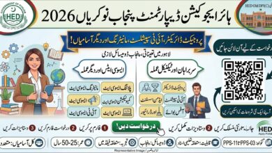 Higher Education Department Punjab Jobs 2026
