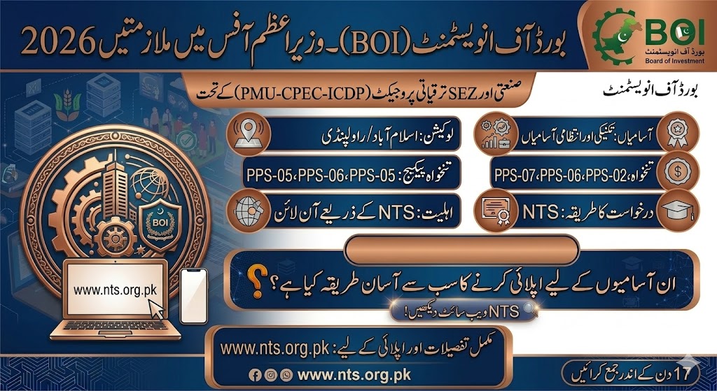 Board of Investment BOI Jobs