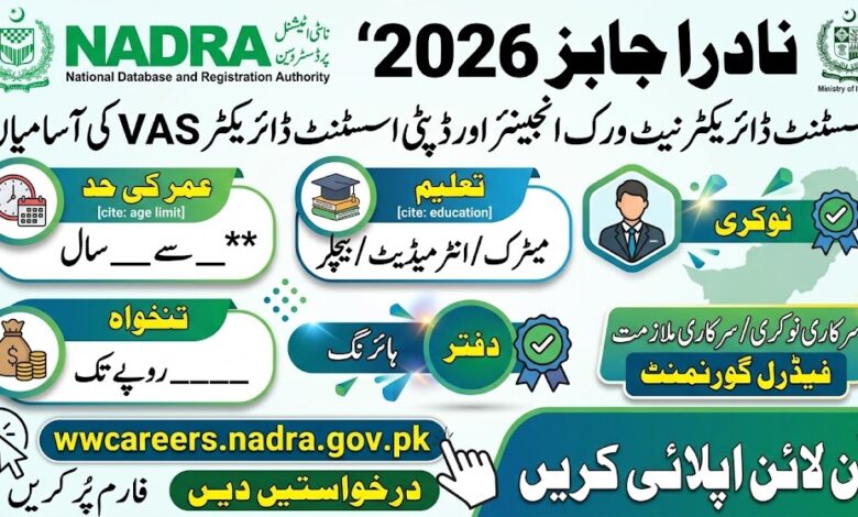 NADRA jobs